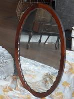 Grote antieke spiegel met mooie houten lijst, Ophalen