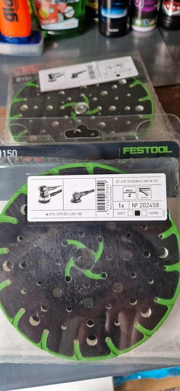 FESTOOL 150MM Schuurzool - Nieuw (4 stuks) beschikbaar voor biedingen