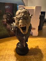 Sideshow weta Moria Orc bust Lord of the Rings, Ophalen of Verzenden, Zo goed als nieuw, Beeldje of Buste