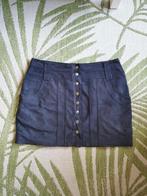 Vanilia zwarte suede rok maat 40 100% Echt Leer, Maat 38/40 (M), Verzenden, Vanilia, Zwart