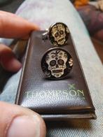 Originele Skull Manchetknopen, Ophalen of Verzenden, Zo goed als nieuw, Overige materialen, Verzilverd