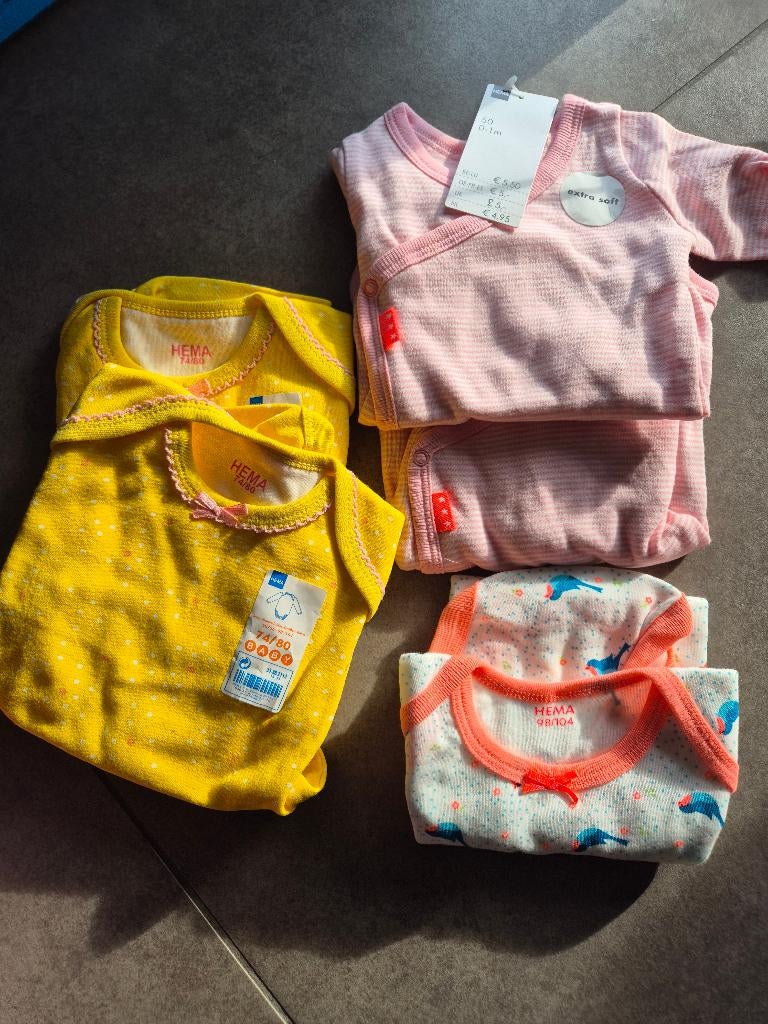 Rompertjes meisje nieuw, Ophalen of Verzenden, Nieuw