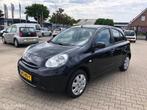 Nissan Micra 1.2 4DRS AIRCO ELL PAK INCL NW APK, Voorwielaandrijving, Euro 5, Stof, Gebruikt