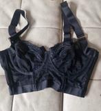 Zwarte Hunkemöller bh 75 C, Ophalen of Verzenden, Zwart, BH
