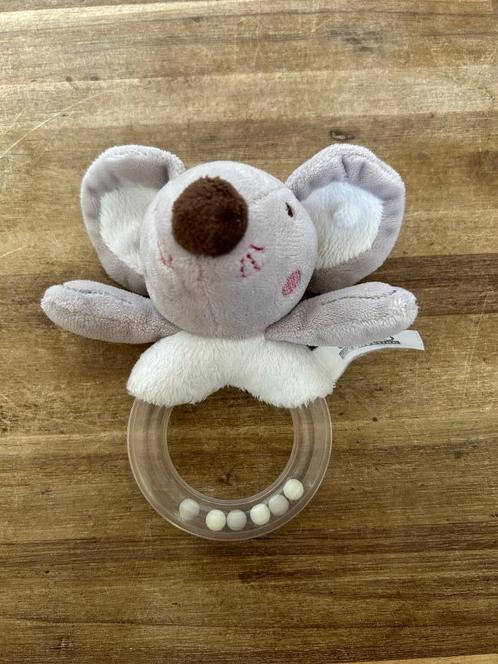 Tiamo balletmuis ringrammelaar, Kinderen en Baby's, Speelgoed | Babyspeelgoed, Gebruikt, Rammelaar, Ophalen of Verzenden
