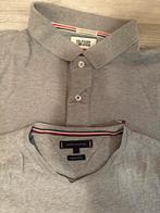 Tommy hilfiger polo en t-shirt mt S, Kleding | Heren, Polo's, Tommy Hilfiger, Ophalen of Verzenden, Zo goed als nieuw, Grijs