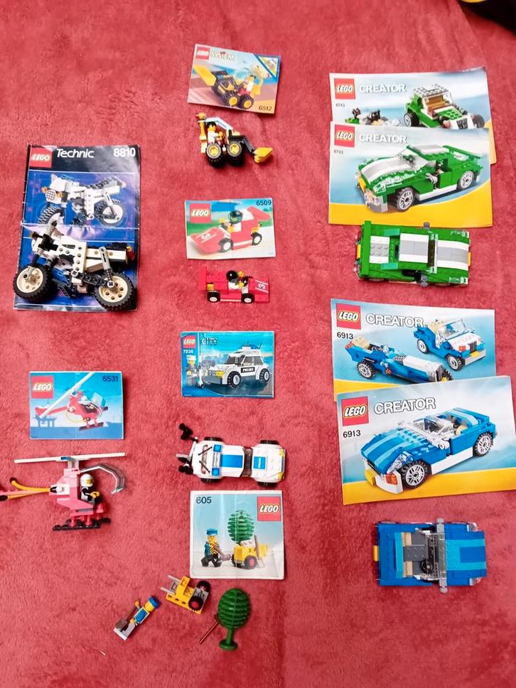 8 Lego sets  (oa creator, technic), Kinderen en Baby's, Speelgoed | Duplo en Lego, Gebruikt, Ophalen of Verzenden