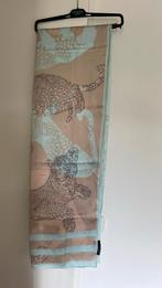Marccain zijde sjaal 200 X 65 cm Z.G.A.N, Ophalen of Verzenden, Sjaal, Zo goed als nieuw, Maat 46/48 (XL) of groter
