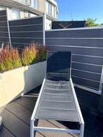 ligbed, Tuin en Terras, Ophalen, Zo goed als nieuw, Aluminium, Verstelbaar