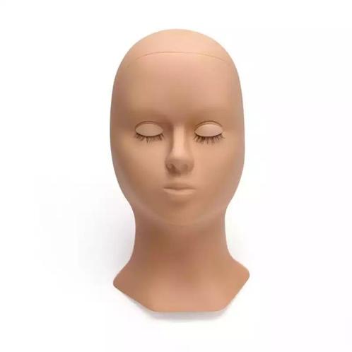 Wimper extensions oefenhoofd., Sieraden, Tassen en Uiterlijk, Uiterlijk | Cosmetica en Make-up, Nieuw, Ophalen of Verzenden