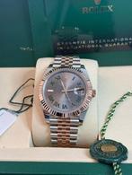 Rolex Datejust 41mm 126331 Rose gold Wimbledon dial NIEUW, Staal, Nieuw, Ophalen of Verzenden, Rolex