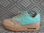 Nike Air Max 1 VT QS Arctic Green Vachetta 38.5, Groen, Nike, Gedragen, Ophalen of Verzenden