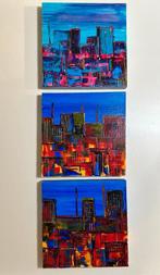 GRATIS: Drieluik Acryl op doel Schilderijen - Gesigneerd, Ophalen