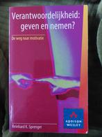 R.K. Sprenger - Verantwoordelijkheid: geven en nemen?, Ophalen of Verzenden, Zo goed als nieuw, R.K. Sprenger