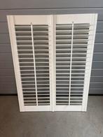 Witte Houten Shutters teab, Ophalen, Gebruikt, 50 tot 100 cm, Wit