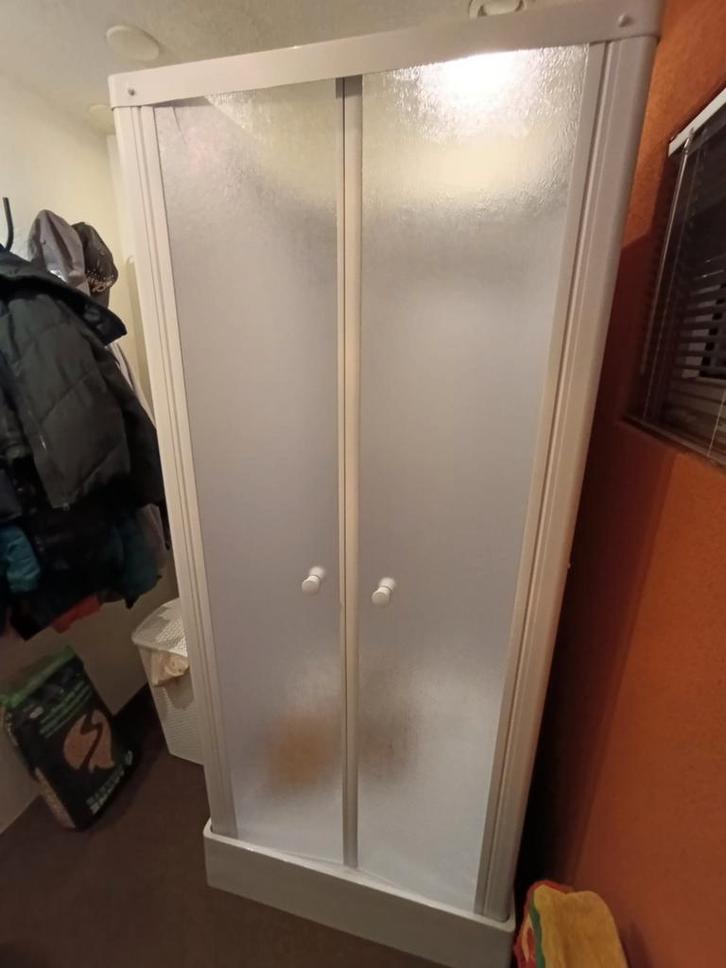 Mobiele nooddouche NIEUW!!, Doe-het-zelf en Verbouw, Sanitair, Nieuw, Douche, Glas, Ophalen