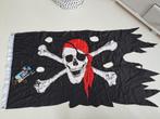 Vlag + accessoires piraten thema, Diversen, Ophalen of Verzenden