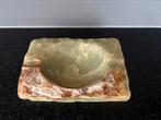 Onyx marmer asbak vintage jaren 60/70, Ophalen of Verzenden