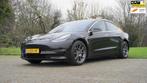 Tesla Model 3 Long Range AWD 75 kWh Trekhaak leder panoramad, Auto's, Automaat, 27 €/maand, Zwart, 1000 kg