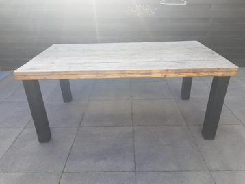 Steigerhouten tafel GRATIS! 100x180 beschikbaar voor biedingen