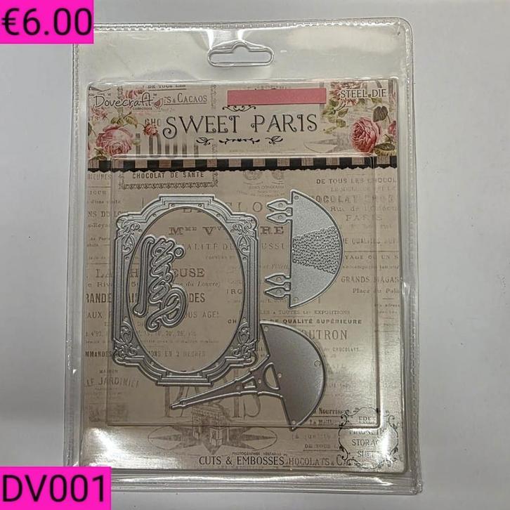 Snijmallen DoveCraft, Hobby en Vrije tijd, Kaarten | Zelf maken, Zo goed als nieuw, Pons of Mal, Overige thema's, Ophalen of Verzenden