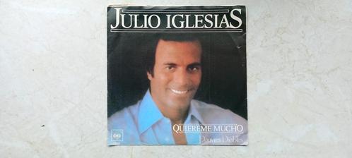 JULIO IGLESIAS  /  quiereme mucho  1979, Cd's en Dvd's, Vinyl Singles, Zo goed als nieuw, Single, Pop, Ophalen of Verzenden