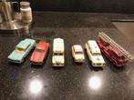 4 oude Dinky Toys & 2 oude Lesney Matchbox modellen jaren-60, Antiek en Kunst, Antiek | Speelgoed, Ophalen of Verzenden