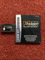 F zero inclusief boekje Nintendo Gameboy Advance, Spelcomputers en Games, Games | Nintendo Game Boy, 1 speler, Ophalen of Verzenden