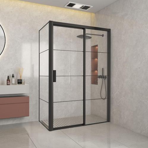 Schuifdeur douche cabine 100cm TBV cabine of nis., Huis en Inrichting, Badkamer | Complete badkamers, Nieuw, Ophalen