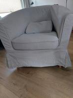 Tullsta Ikea fauteuil beige stof, Huis en Inrichting, Fauteuils, Ophalen, Zo goed als nieuw, Stof