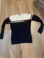 Tommy Hilfiger Trui - Maat 40 42 - Blauw/Wit, Kleding | Dames, Tommy Hilfiger, Ophalen of Verzenden, Zo goed als nieuw, Blauw