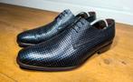 Floris van Bommel herenschoenen maat 8 / 42, Ophalen, Blauw, Floris van Bommel, Zo goed als nieuw
