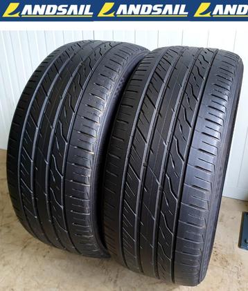 2x 245/45/R18 LANDSAIL 5 a 5.5mm €60 P.S GEMONTEERD EN AL  beschikbaar voor biedingen