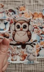 Cute Winter Stickers set Mini/Regular/Complete (handmade), Verzenden, Nieuw, Meerdere stickers