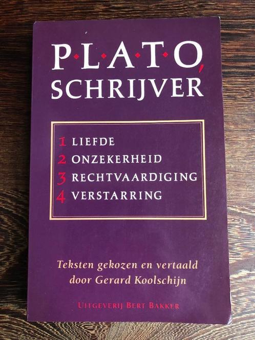 Plato schrijver - door Gerard Koolschijn, Boeken, Filosofie, Zo goed als nieuw, Ophalen of Verzenden