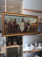 Mooie lijst met Jesus prent, Antiek en Kunst, Antiek | Religie, Ophalen of Verzenden