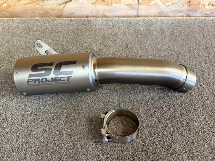 SC Project CR-T uitlaat demper Ducati Panigale 959 2016-2019, Motoren, Onderdelen | Ducati, Gebruikt, Verzenden