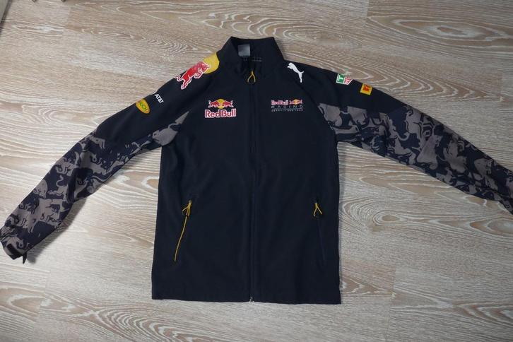 z.g.a.n Red Bull jas Windcell maat S, Kleding | Heren, Jassen | Zomer, Zo goed als nieuw, Maat 46 (S) of kleiner, Blauw, Ophalen of Verzenden