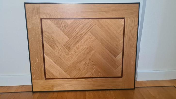 40m2 Eiken Douplank met Band en Bies, Doe-het-zelf en Verbouw, Hout en Planken, Nieuw, Plank, Eiken, Minder dan 200 cm, Minder dan 25 mm