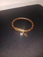 Louis Vuitton Armband, Sieraden, Tassen en Uiterlijk, Armbanden, Bruin, Leer, Ophalen of Verzenden, Zo goed als nieuw