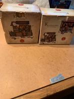 Typisch Hollands poffertjeskraam 2x met doos, 1x met licht, Diversen, Kerst, Ophalen of Verzenden, Gebruikt