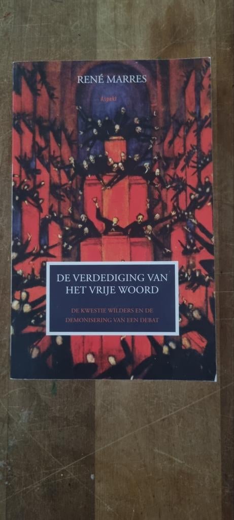 De Verdediging van het Vrije Woord - René Marres, René Marres, Ophalen of Verzenden, Zo goed als nieuw, Politiek en Staatkunde