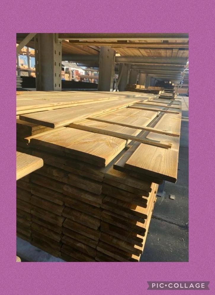 AANBIEDING!! Grenen schuttingplank, Tuin en Terras, Schuttingen, Nieuw, Aluminium, 1 tot 2 meter, Minder dan 3 meter, Ophalen of Verzenden