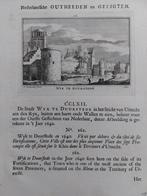 262 / Wyk by Duurstede - Wijk bij Duurstede Gravure uit 1732, Antiek en Kunst, Ophalen of Verzenden