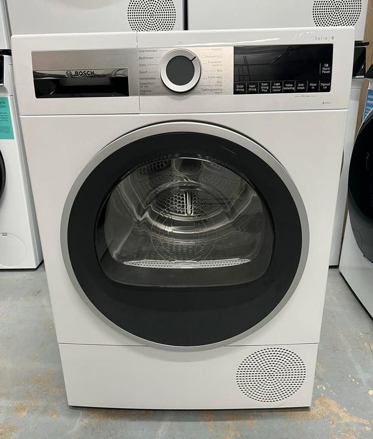 Bosch Serie 6 droger 8KG A+++ warmtepomp 2024, Witgoed en Apparatuur, Wasdrogers, Zo goed als nieuw, Condens, Voorlader, 6 tot 8 kg