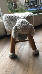 Krukje schaap , zitting stuk, Huis en Inrichting, Krukjes, Ophalen, Gebruikt, Hout
