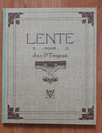 Lente verkadealbum compleet Jac. P Thijsse.  beschikbaar voor biedingen