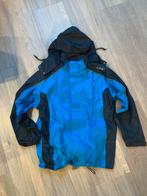 Anuy Regenpak Blauw/Zwart maat 164 zgan, Ophalen of Verzenden, Zo goed als nieuw, Jongen of Meisje, Jas