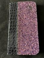 Mobigear croco glitterhoesje / bookcase voor de iphone 13, Nieuw, Hoesje of Tasje, IPhone 13, Ophalen of Verzenden