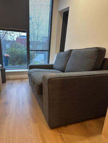 Grijze stoffen bank ikea kivik - afbeelding 1